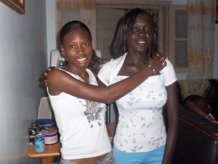 ma meilleure amie de classe diouma fall et moi